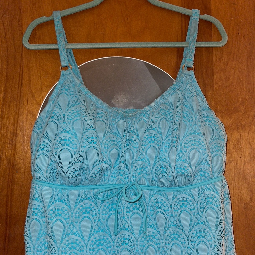 Island Escape Womens Tankini and Skirted Bottom Set